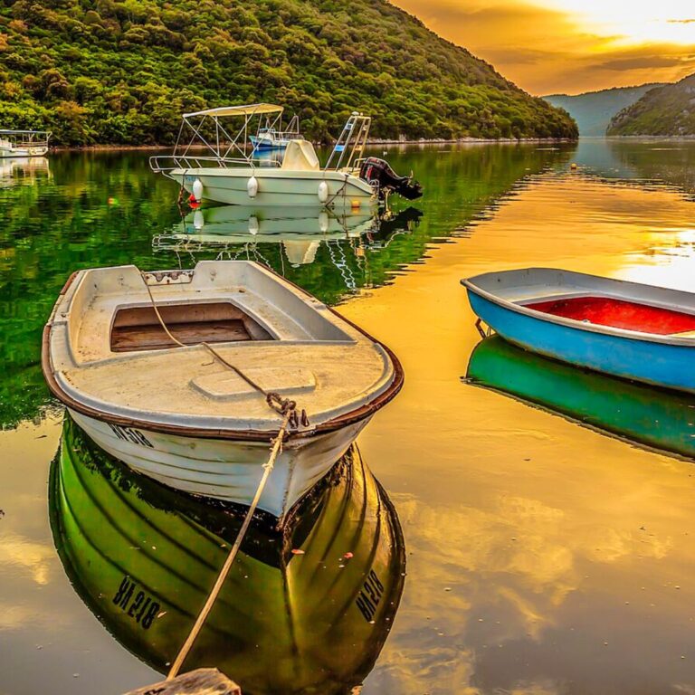 Lim Fjord (also known as Lim Bay) is a picturesque flooded river valley on the Istrian coast, characterized by its steep slopes and rich marine life.
